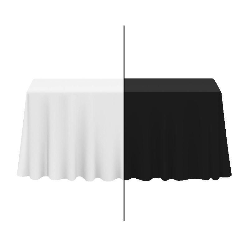 Rectangular Table Linen Rental